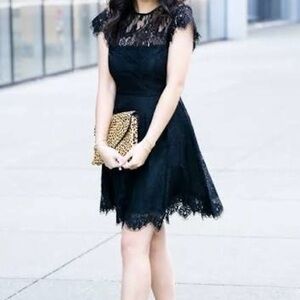 BB Dakota Rhianna Cutout Back Lace Dress